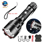 Светодиодный фонарик с 5 режимами освещения, светодиодный фонарь с аккумулятором 18650 для ночной езды, кемпинга, походов, охоты и использования в помещении