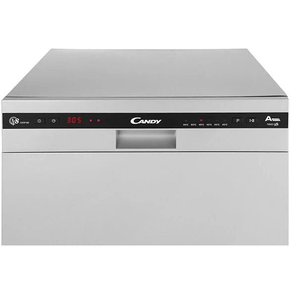 Посудомоечная машина CANDY CDCP 8/ES-07 компактная серебристая (32000981) | Бытовая техника