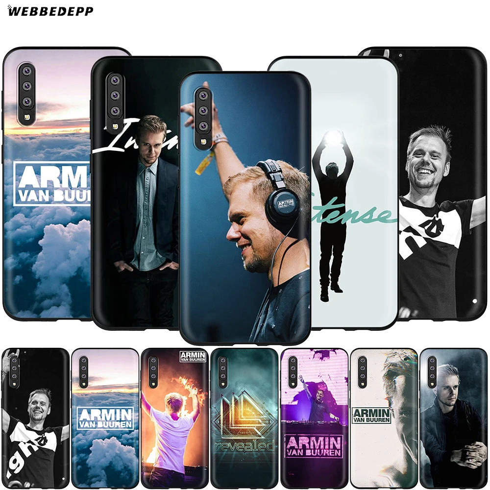 Webbedepp Armin van Buuren чехол для Samsung Galaxy S7 S8 S9 S10 Plus Edge Note 10 8 9 A10 A20 A30 A40 A50 A60 A70 | Мобильные
