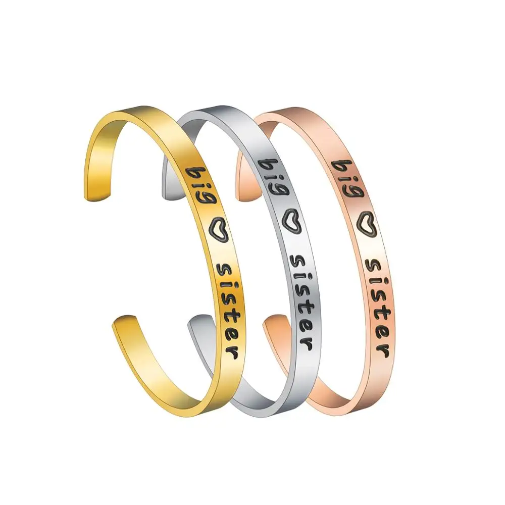 Браслеты манжеты ELSEMODE из нержавеющей стали 12 стилей вдохновляющие браслеты