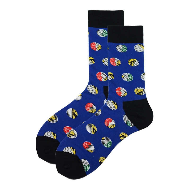 

Funny Men Graphic Socks Combed Cotton Christmas Gift Ethnic Autumn And Winter Style Thick Fashion Girl Sock