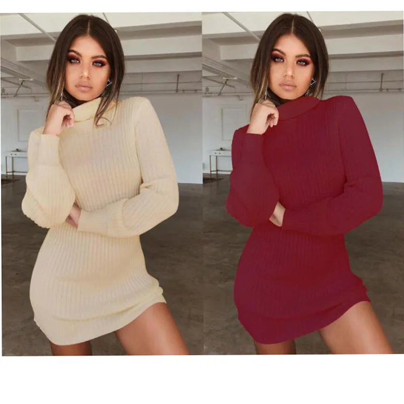 S-2XL Модный зимний осенний Женский Повседневный вязаный джемпер с длинными