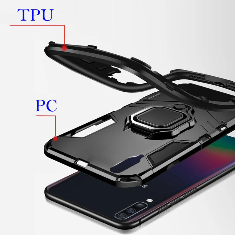 Роскошный противоударный чехол для samsung Galaxy A50 A70 A30 A20 M30s Крышка A7 2018 M20 A40 A70s A50s A40s