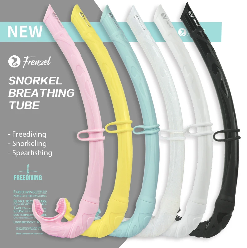Дыхательная трубка маска для дайвинга FRENZEL складывается из мягкого силикона