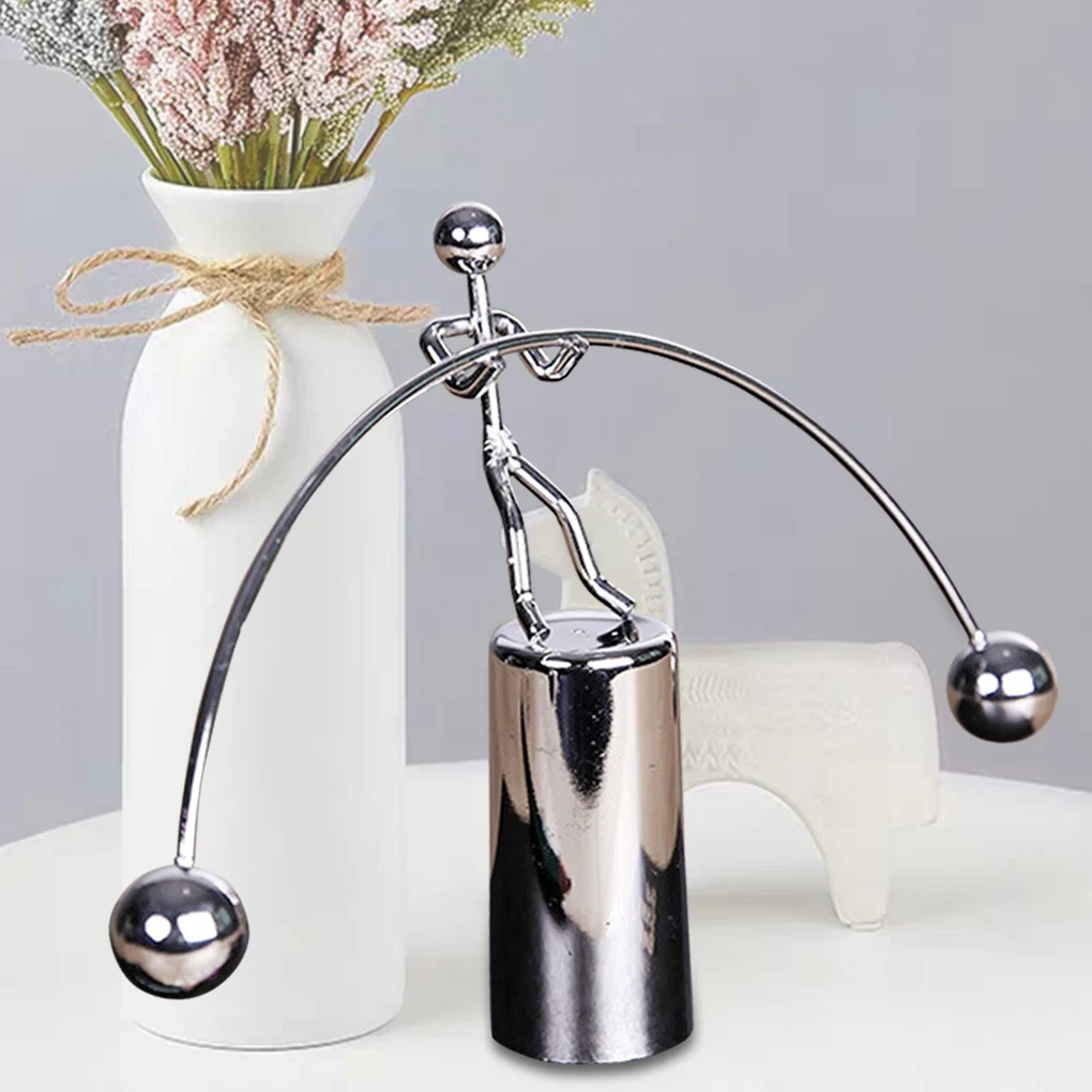 1 шт. баланс Набор детских качелей Сталь игрушка настольная лампа вращающийся