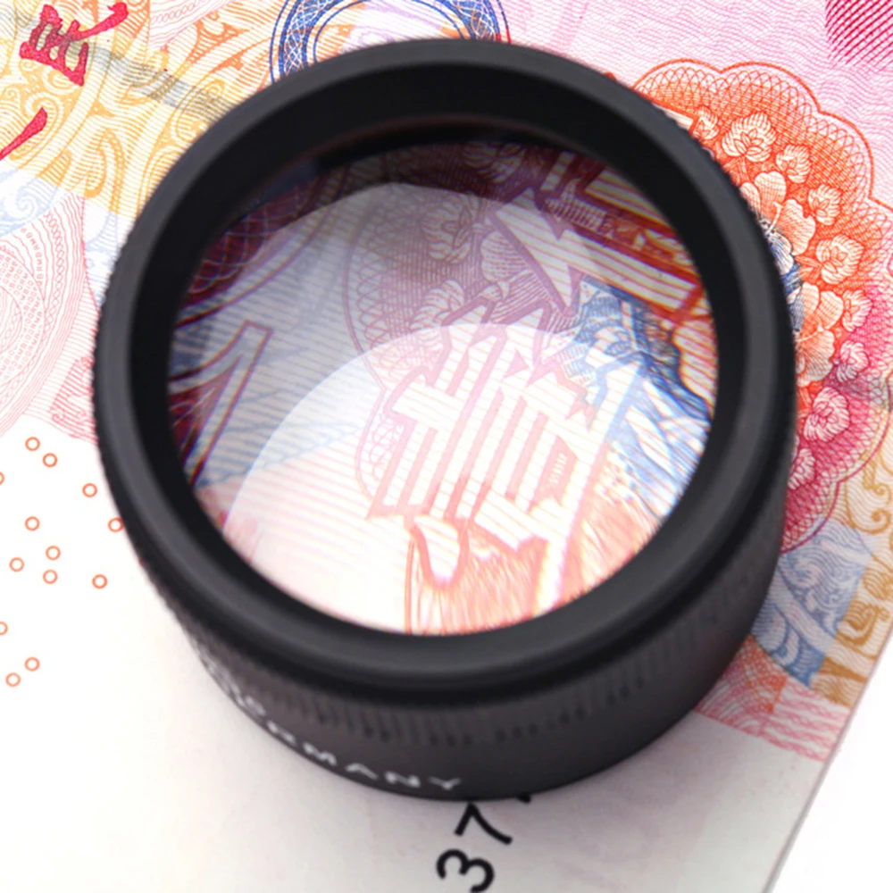 Увеличительное стекло Hd 30x36 мм оптическое линза лупа миниатюрная Карманная Лупа