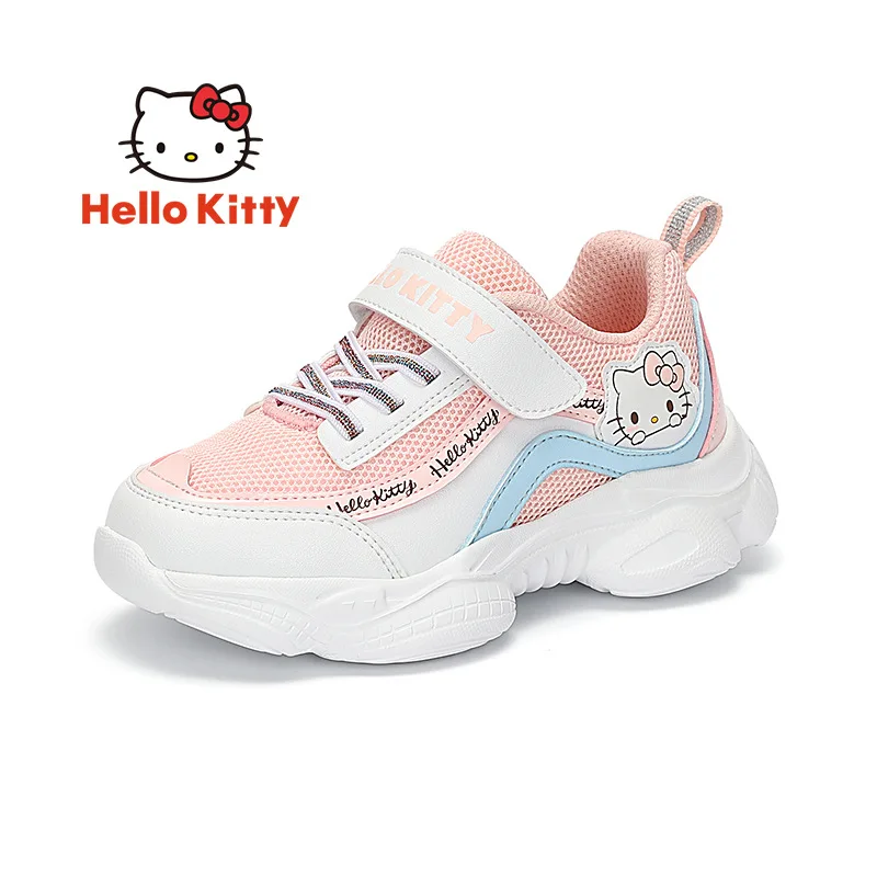 

Hello Kitty children's shoes autumn new girls soft-soled shock absorption sports shoes children's mesh breathable casual shoes