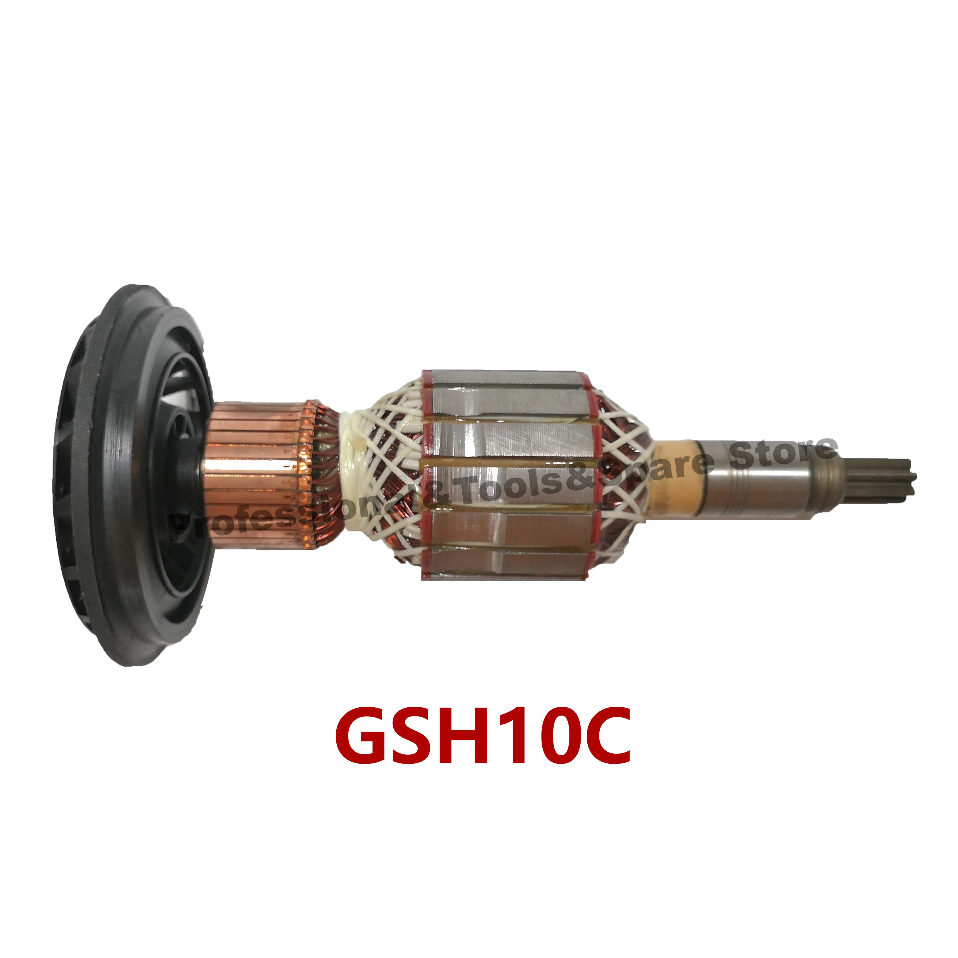AC220V-240V высококачественный двигатель ротора арматуры для BOSCH GSH11E, GSH10C и AC110V GSH11E