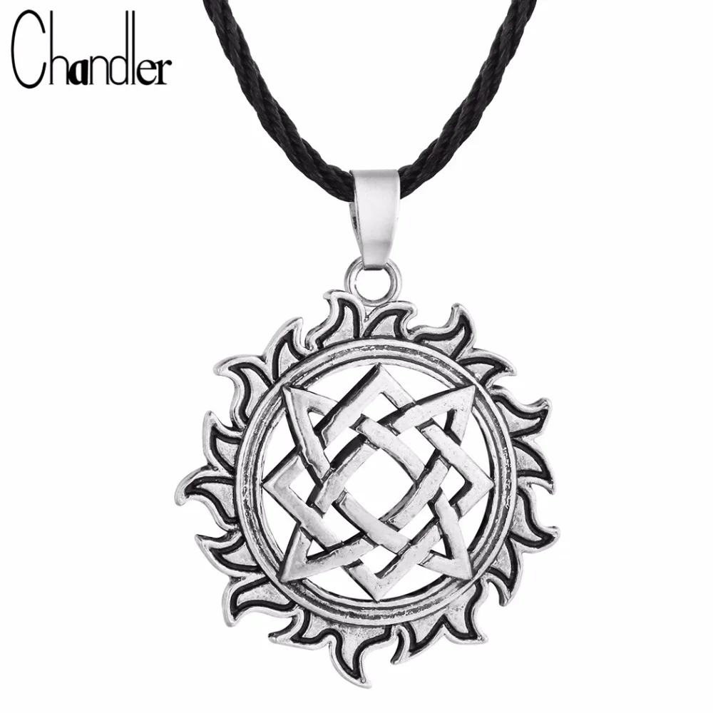 Чандлер талисман языческое ожерелье с языческими подвесками старые ювелирные