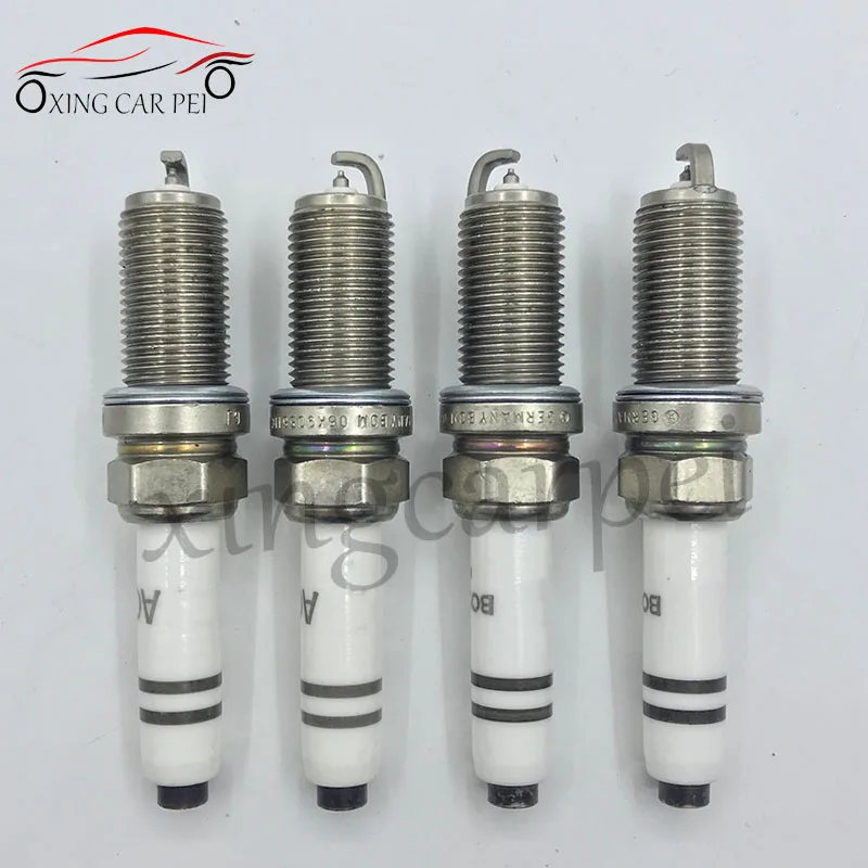 

4/6pcs Platinum Spark Plug 06K905611C for Audi A1 A3 A4 A5 A6 A7 Q5 S3 TT TTS for VW Beetle Sharan Passat Phaeton 0241245673