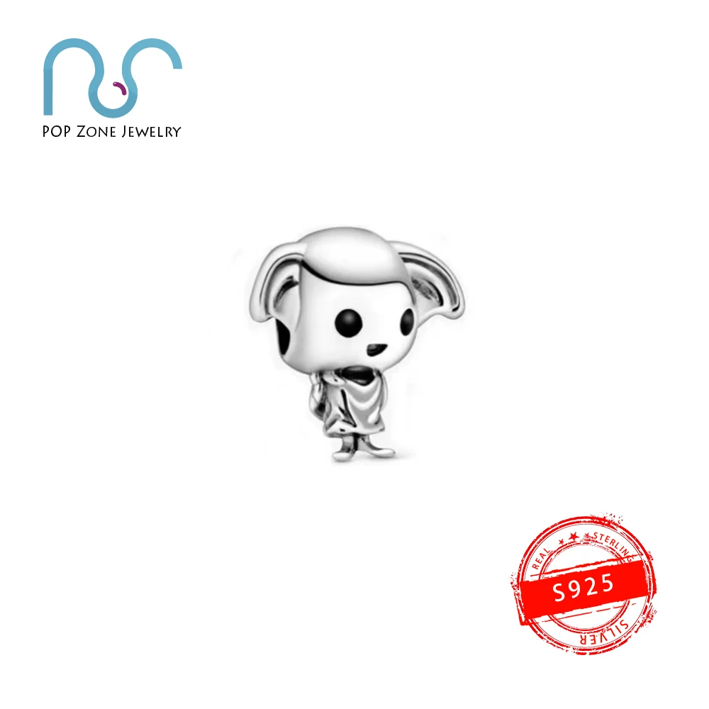 

Fit Original Pandora Charm Bracelet Beads S925 Sterling Silver Beads Little People Big Ears Series Beads Female Brand Jewelry
