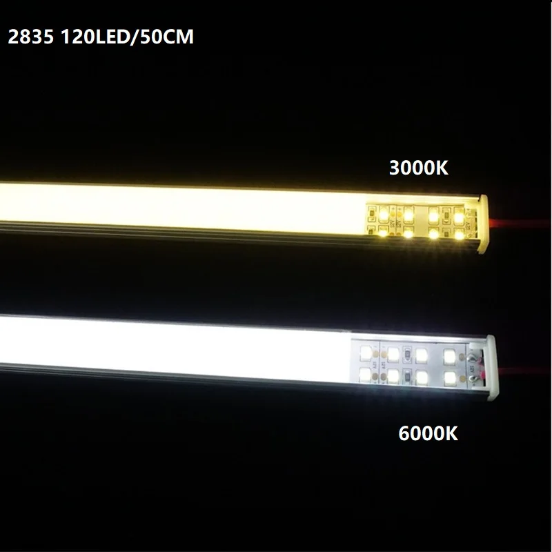 12VDC 50 см 20 дюймов светодиодный полки светильник 120 диод 8 5 мм (10 Вт Dual Row