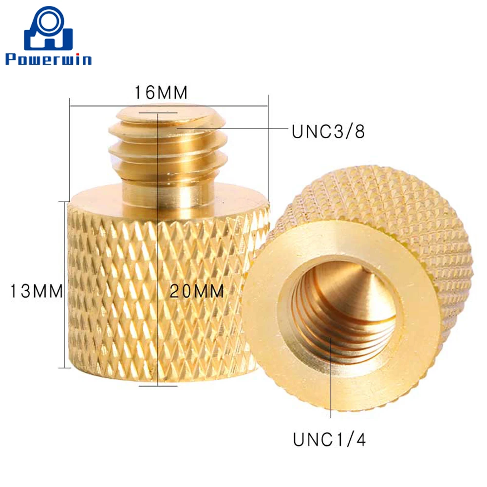 Штатив-Трипод Powerwin с резьбовым креплением для DSLR камеры 1/4 &quotдо 3/8&quot студийный