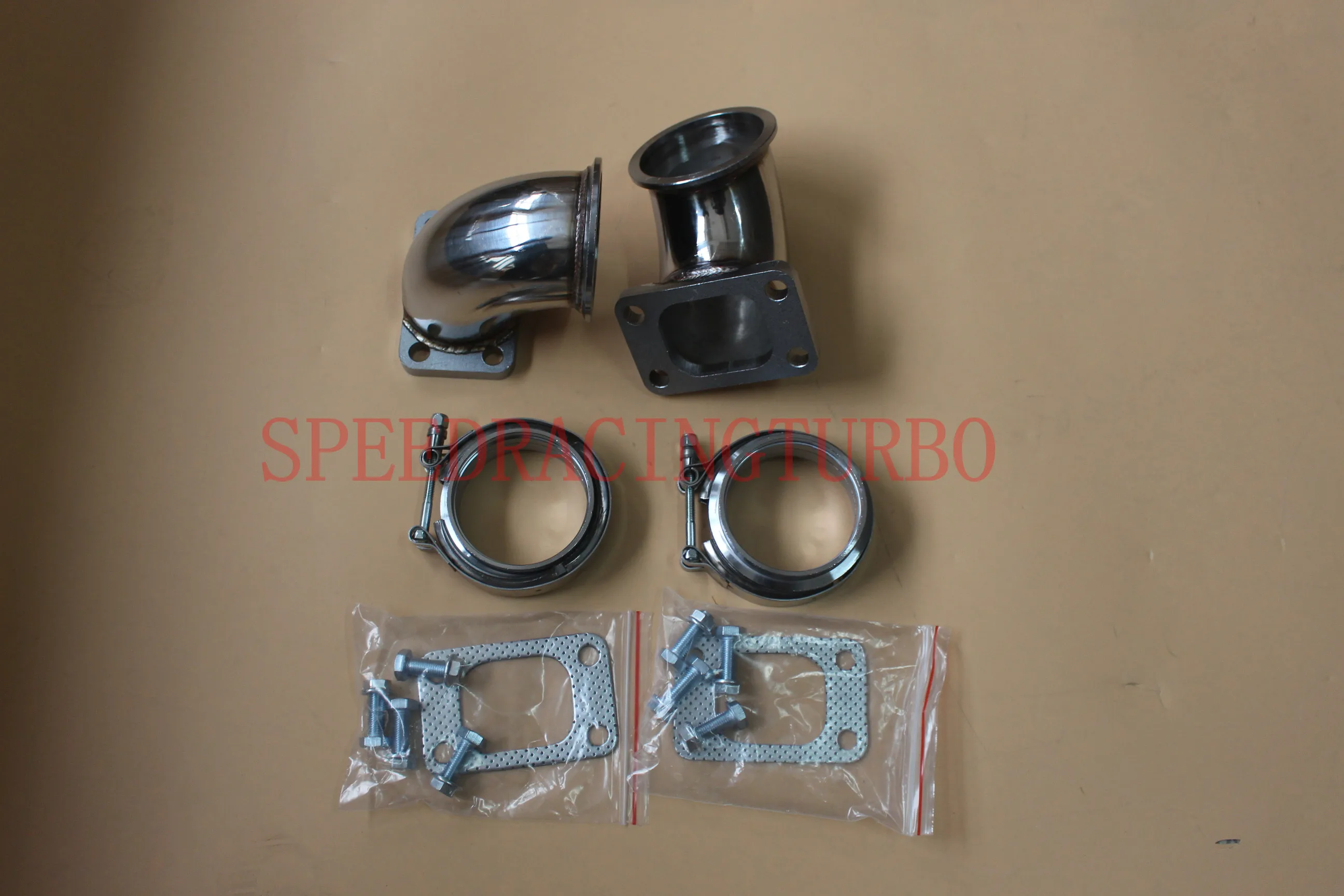 Выхлопная головка для блока CHEVY V8 LS1/LS2/LS3/LS4/LS6/LSX + 2 шт. 3 дюйма на T3 адаптер одна пара