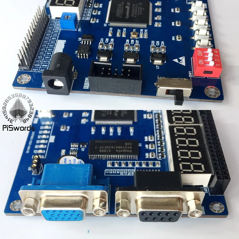 2020 ALTERA Cyclone IV EP4CE6 FPGA макетный комплект Altera EP4CE NIOSII Board и USB Blaster