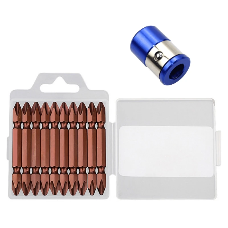 

M7DA PH2 Head Screwdriver Drill Bit Double Head Electric Screwdriver Set for Furniture Carpenter Woodworking DIY Portable