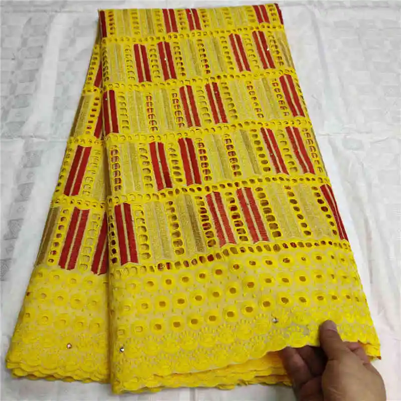 Хит продаж хлопковая кружевная ткань высокое качество швейцарская вуаль кружево