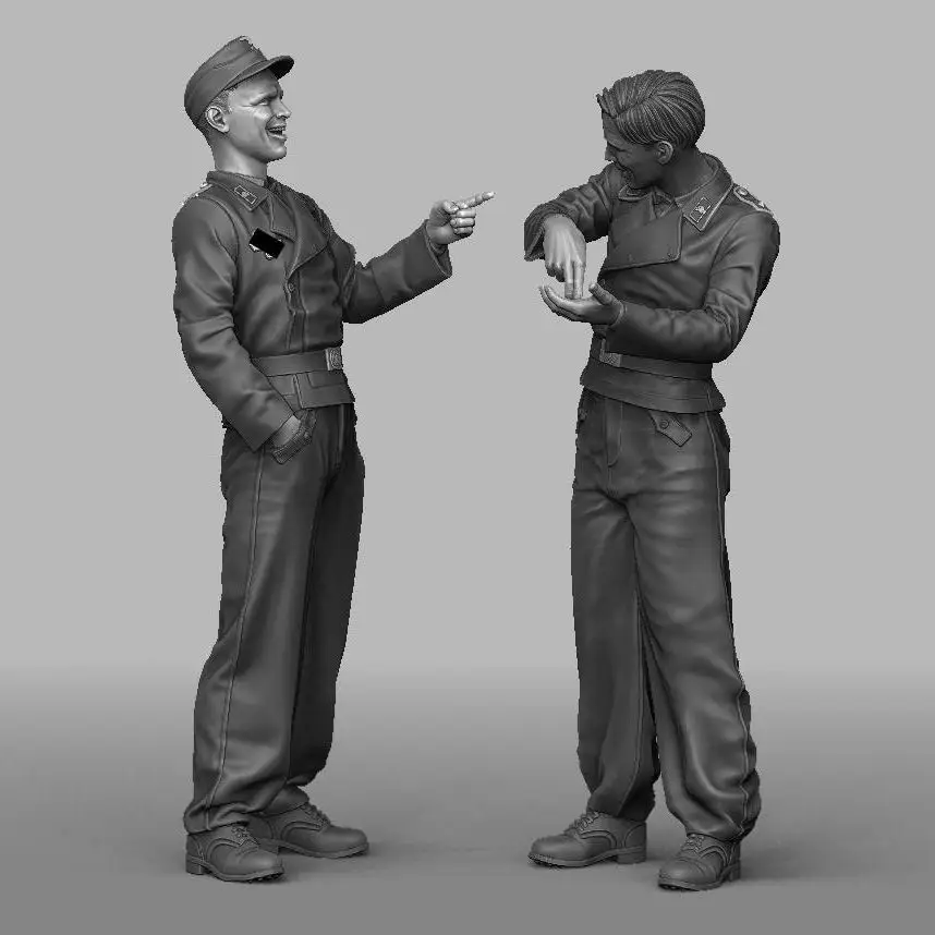 

1/35 Resin Model Figure GK，Unassembled and unpainted kit