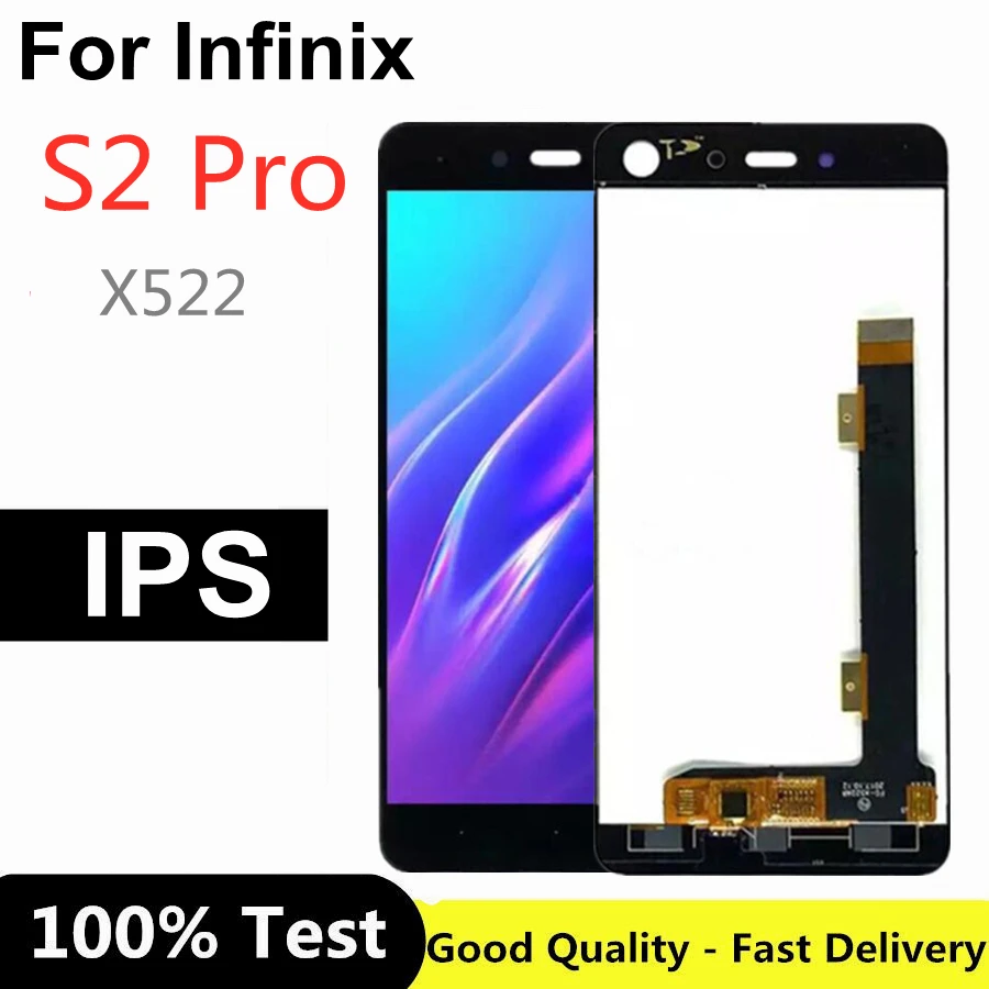 

5.2" LCD For Infinix S2 Pro S2Pro X522 LCD Display Touch Screen Digitizer Assembly Replacement