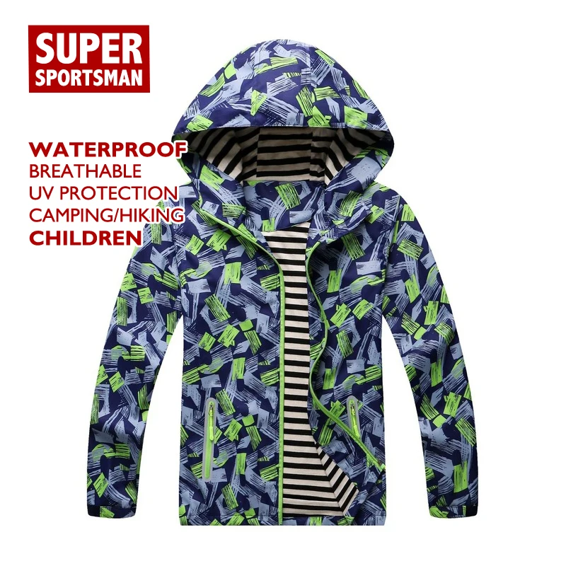 Зимние теплые флисовые пальто для мальчиков водонепроницаемые куртки походов в