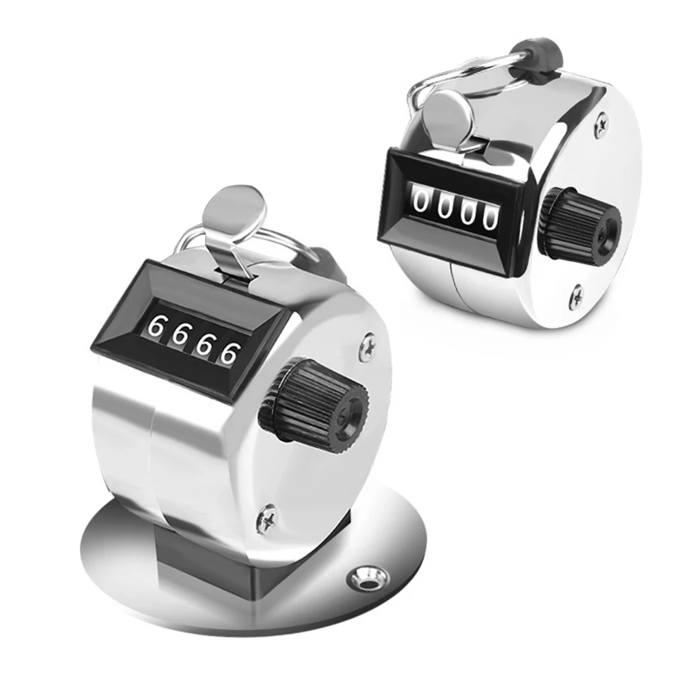 Металлический корпус 4 значный Мини карманный Tally Counter для тренировок по гольфу