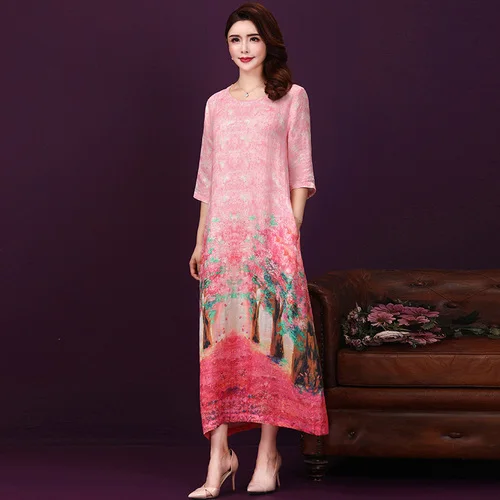 2021 летняя литература искусство Новая мода персиковый цвет лес Печатный дизайн