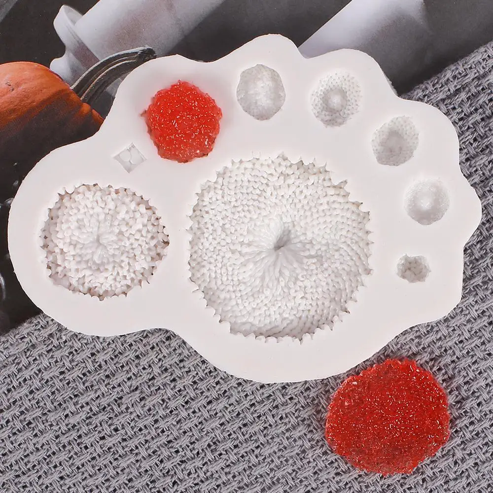 Силиконовая форма в виде цветочных бутонов инструменты для украшения тортов