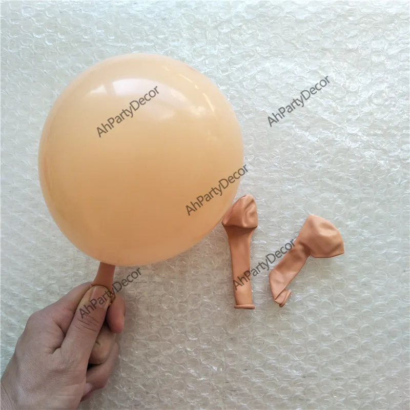 

120pcs Double layer Balloon Garland Arch Kit Baby Shower Supplies Birthday Wedding Party Decoration Balloons Cream Peach Globos