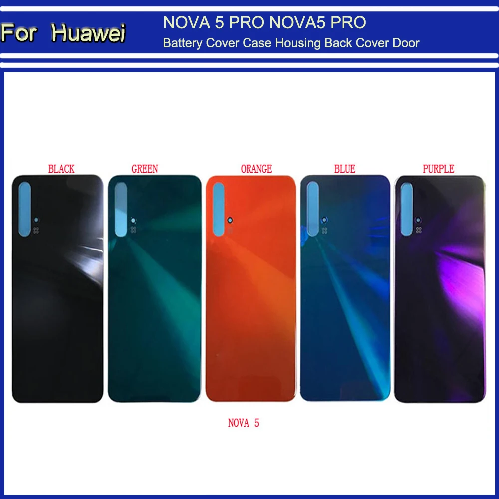 

BY DHL For NOVA 5 PRO NOVA5 PRO Back Battery Cover Case Housing Back Cover Door