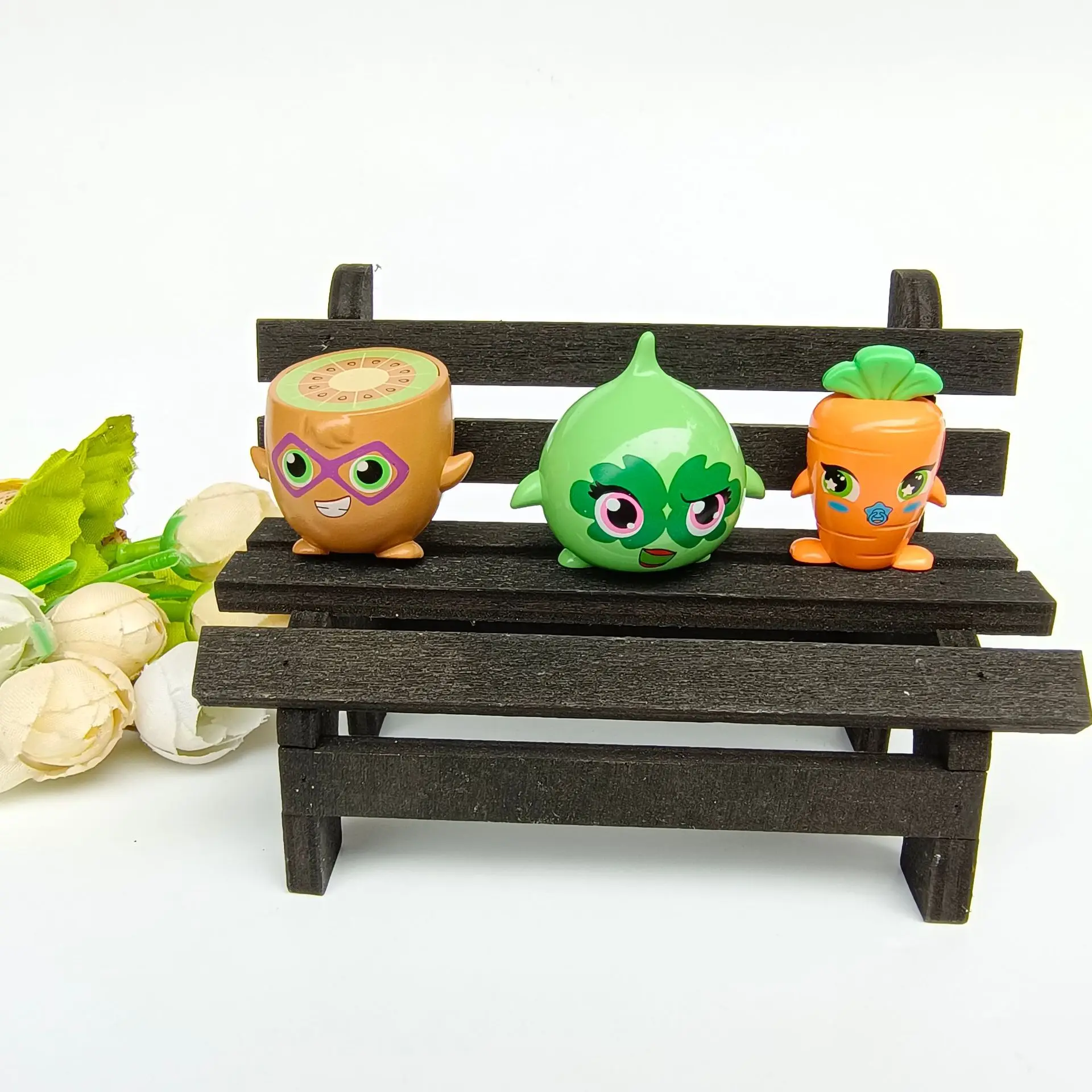 

50pcs/lot Blind Bag Fruit Vegetable Models 3CM Kids Toys Home Decoration