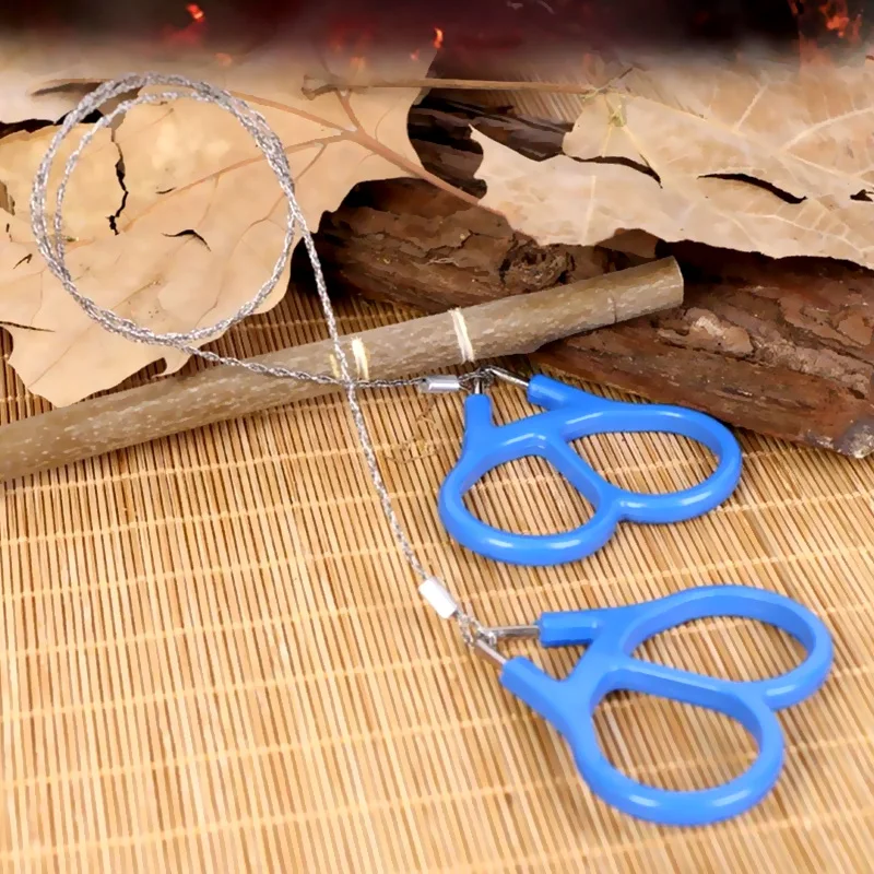 Уличная стальная проволочная пила аварийное снаряжение для выживания ручная