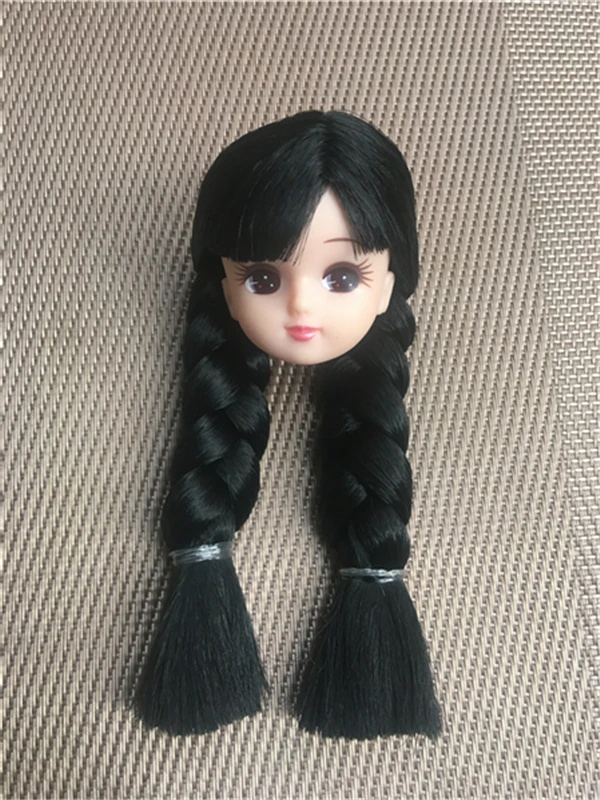 Редкая лимитированная коллекция Licca Head Braid BOBO Blue Pink Hair мультяшная кукла для