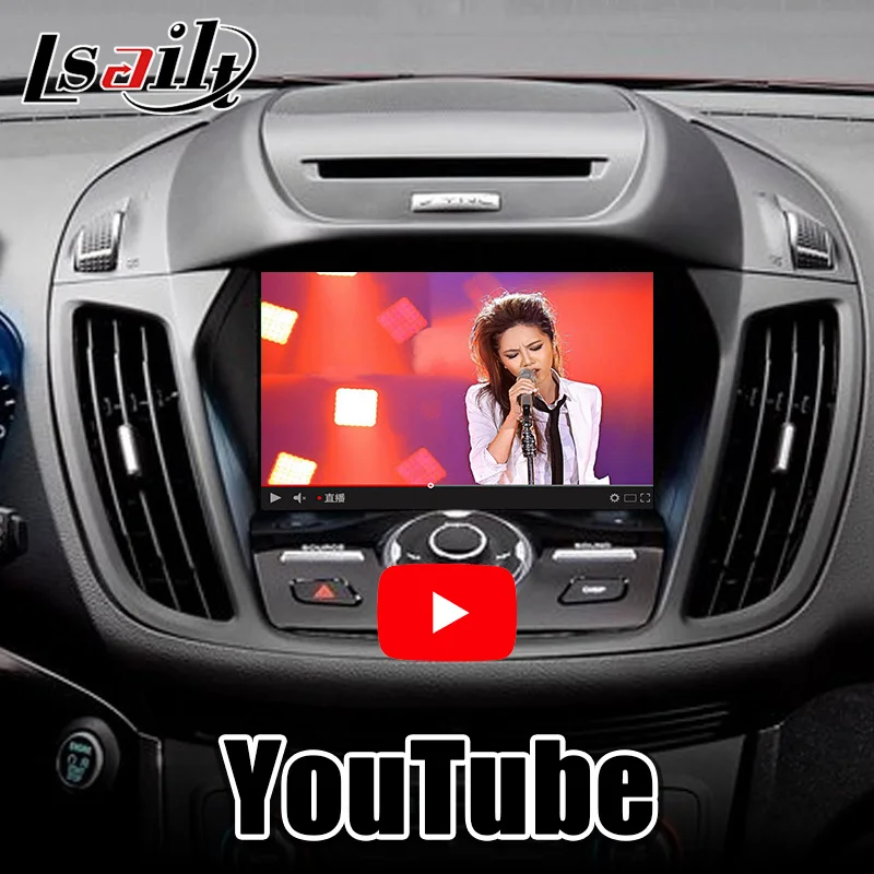 Lsailt Android видеоинтерфейс для Ford Escape Focus Kuga Edge Explorer GPS навигационная коробка