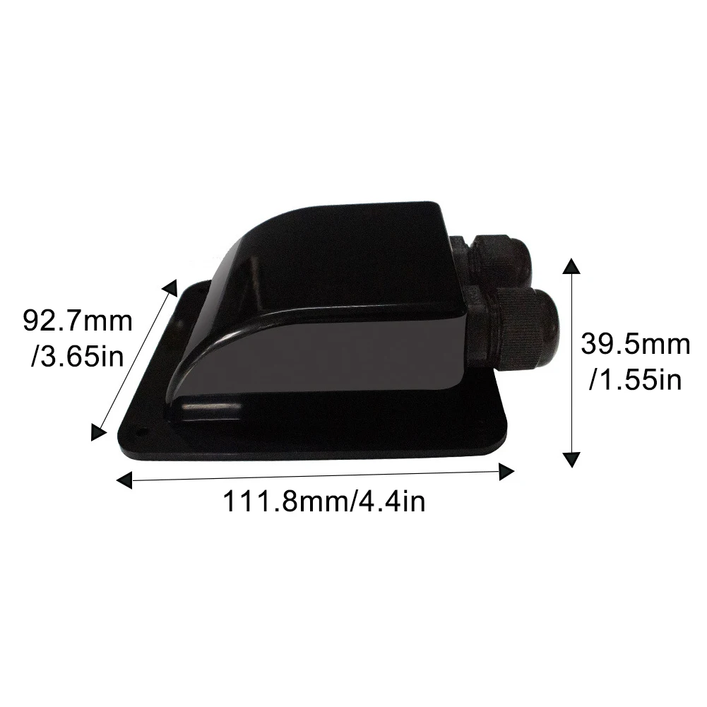 

RV Solar Panel Bracket Black 7Pcs Durable Anti-ultraviolet For RV Caravans Corner Vehicle Accessories