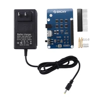 for raspberry pi ups power supply module gpio pin hat adapter for raspberry pi 4b3b3b us plug