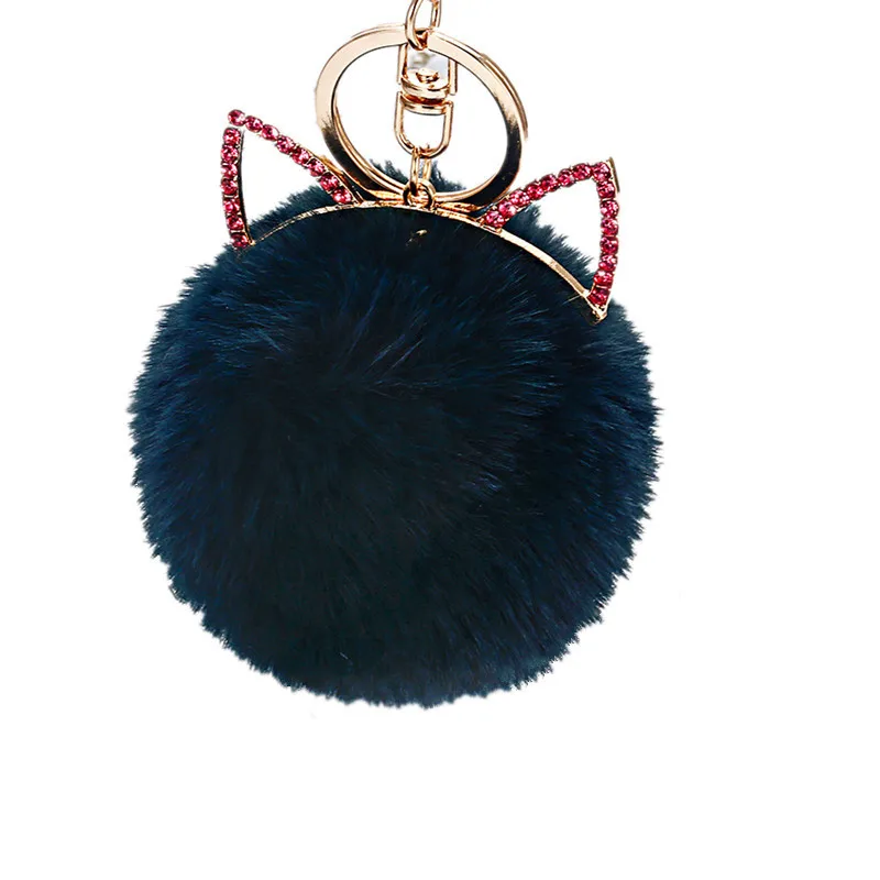 

Orecchiette Venonat Keychains Alloy Cathead Loveliness Little Monster Key Chain Fashion Bag Accessories Key Ring