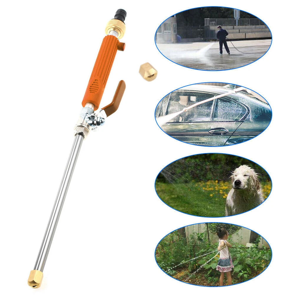 

Garden Hose High Pressure Power Tool Washer Water Spray Gun Nozzle Wand Deck Car Wash Cleaning Accessories for Home Garden