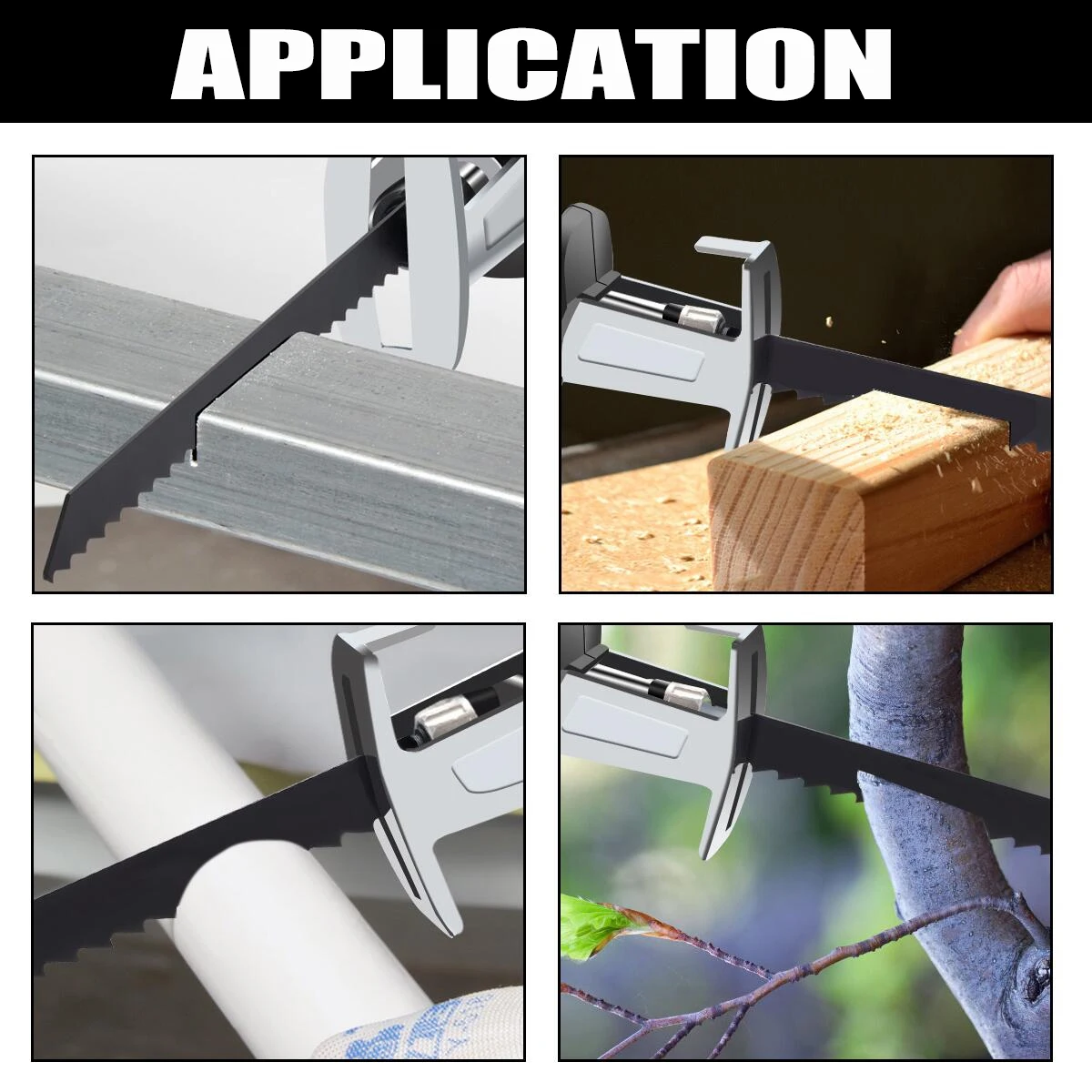

Cordless Reciprocating Saw Electric Saw Adjustable Speed Portable Chainsaw Wood Metal Cutting Tool For Makita 18V Battery