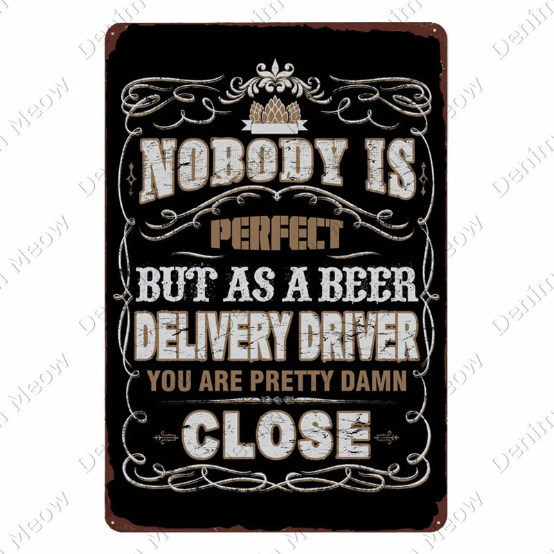 Винтажная металлическая Жестяная Табличка для пива Keep Clam декоративная тарелка