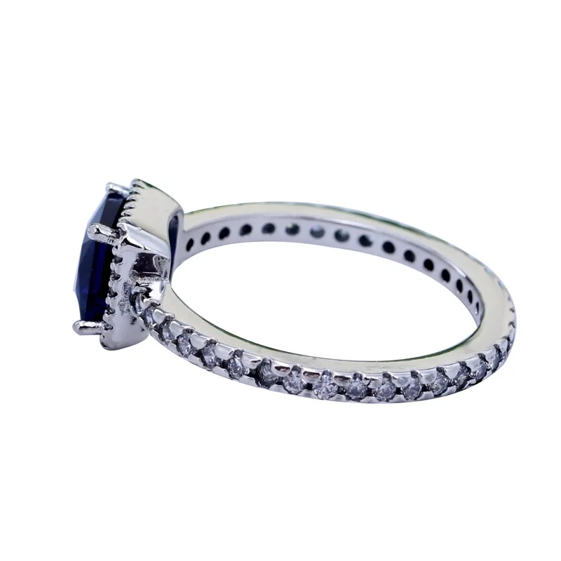 

pandoradora S925 Sterling Silver Ring European and American Style Classic New Year Diamond Ring Factory Direct One Piece