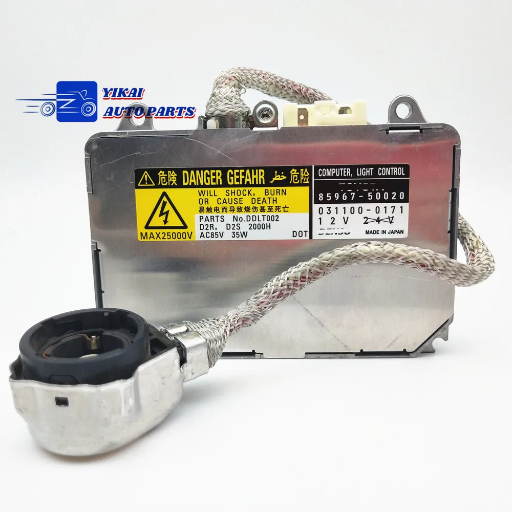 Подлинные б/у ксеноновые фары D2S D2R балласт 85967 53020 51020 05010 для Toyota Lexus Mazda RX300 RX330