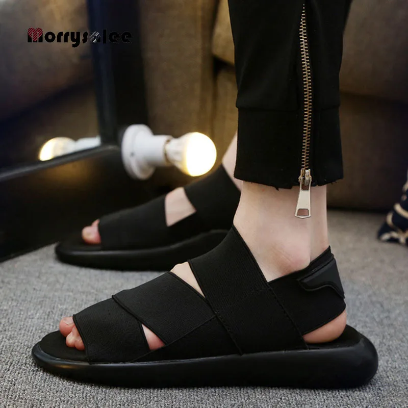 2022 Summer Outdoor Beach Men Sandals Men Comfortable Sandals Man's Beach Slippers Non-Slip Soft Rubber Men's  Shoes