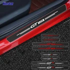 Защитная Наклейка на пороги автомобиля GT GTLine, из углеродного волокна, для Peugeot 106, 107, 108, 206, 207, 208, 2008, 3008, 306, 308, 307, 508, 407, 4 шт.