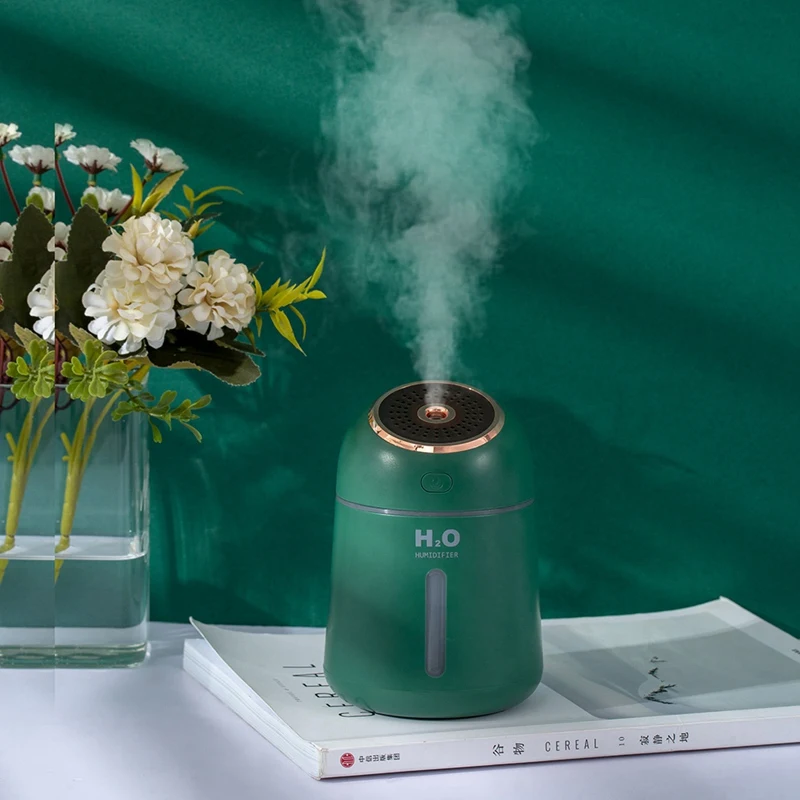 

QW-Q008 330ML Air Ultrasonic Humidifier Creative USB Aroma Diffuser with Night Light for Office Home