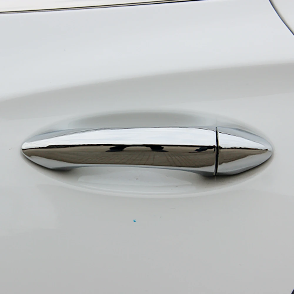 

For Vauxhall Opel Insignia B Astra K Ampera-e Chrome Exterior Door Handle Cover Chromium Styling Trim Moulding Frame Bezel