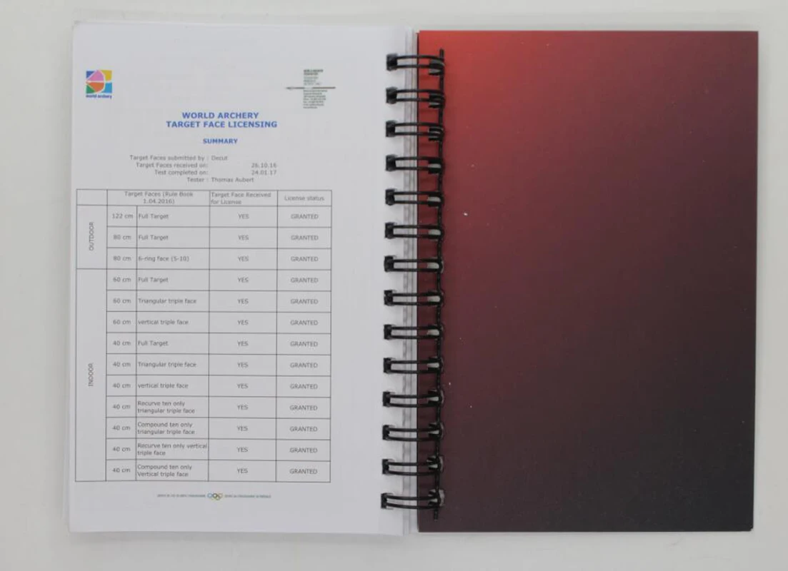 High Quality Archery Scoring Book ScoreBook Points Supplies for Target Shooting Sport | Спорт и развлечения