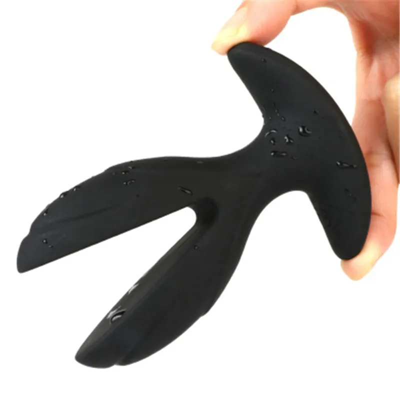 Анальный расширитель с электрошоком вибратор открывающаяся Анальная пробка