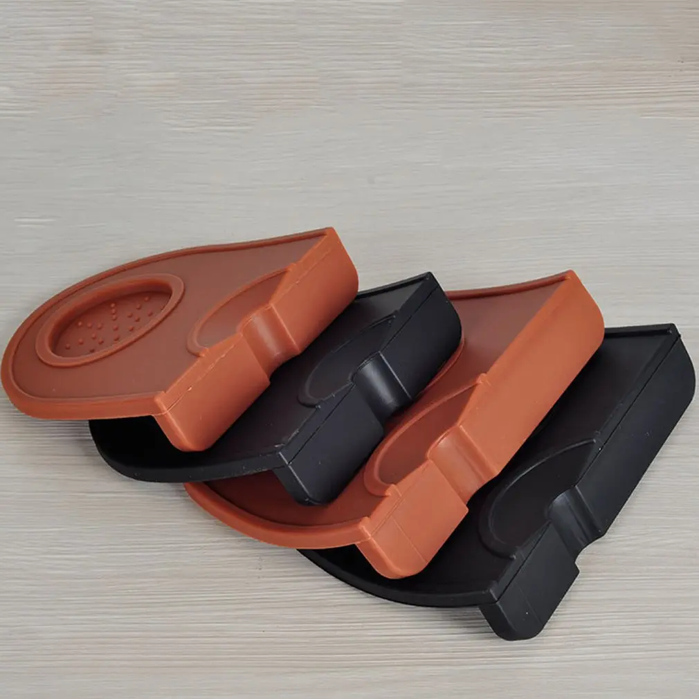 Силиконовый Противоскользящий коврик для темпера кофе L-образная подставка