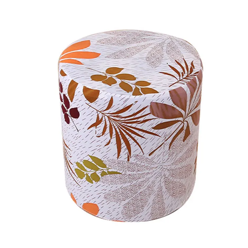 Защитный чехол для табурета с принтом эластичный из полиэстера универсальный