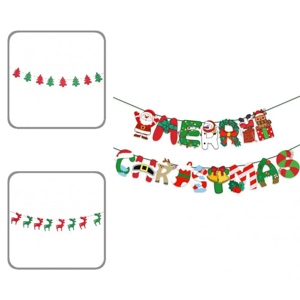 

High Quality Hanging Banners Pensile Easy Installation Festive DIY Decorative Banners Party Banner Festival Banners 1 Set